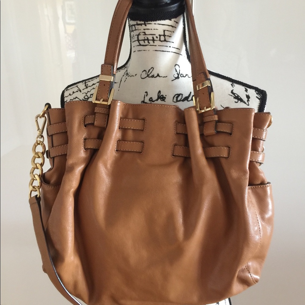 Michael Kors Large purse leather handbag & duster - Picture 5 of 8